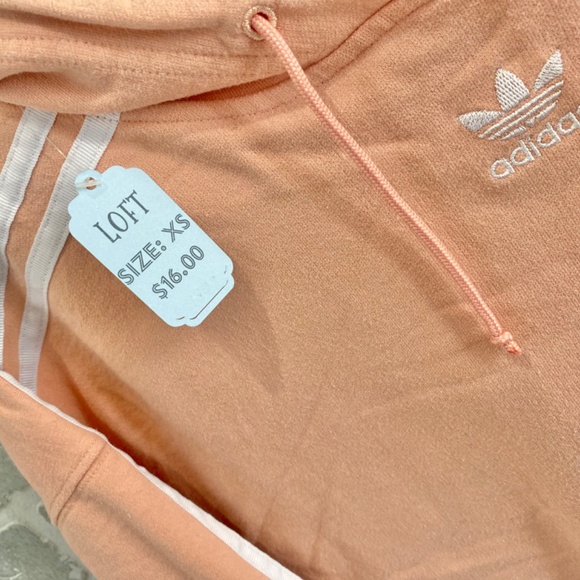 Adidas Cropped Hoodie - Picture 2 of 2